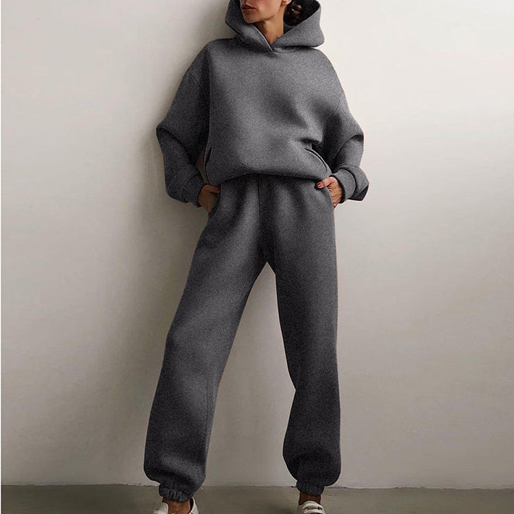 Levoire | Sweat À Capuche Chic Et Ensemble De Jogging Pour Femmes Gris