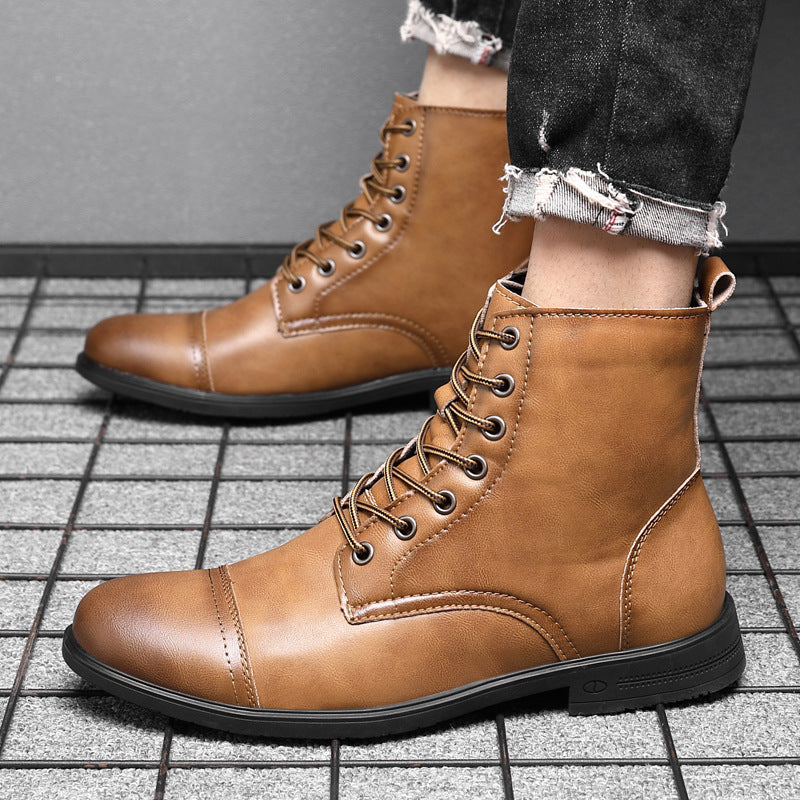 Levoire | Bottes Cheville Cuir Véritable