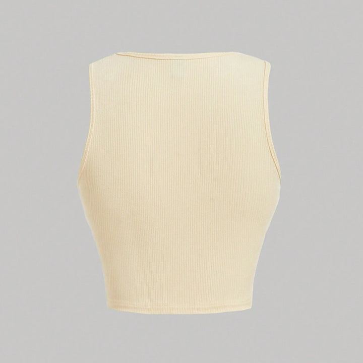 Haut court pour femmes avec des détails volants et un design tendance Levoire
