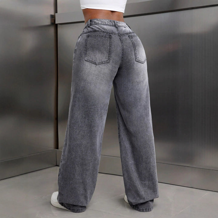 Jean large à la mode pour femmes en denim de haute qualité Levoire