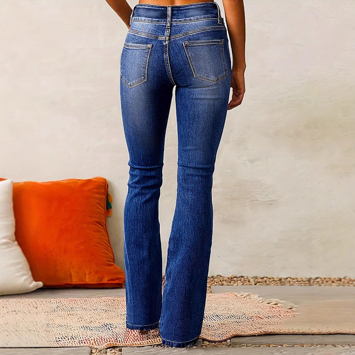 Jean bootcut taille haute femme Levoire