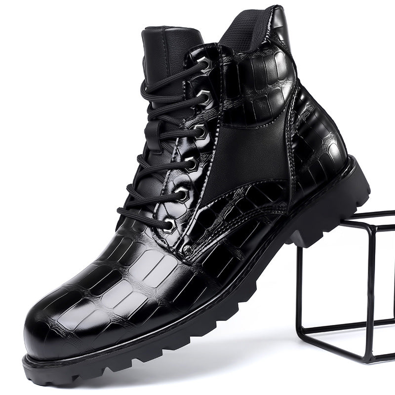 Levoire | Bottines élégantes avec un design unique Noir