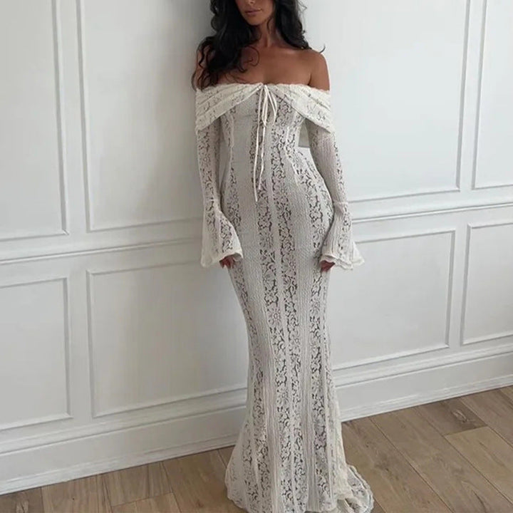 Levoire | Élégant Bustier Robe Longue Slim Fit Sirène Robe
