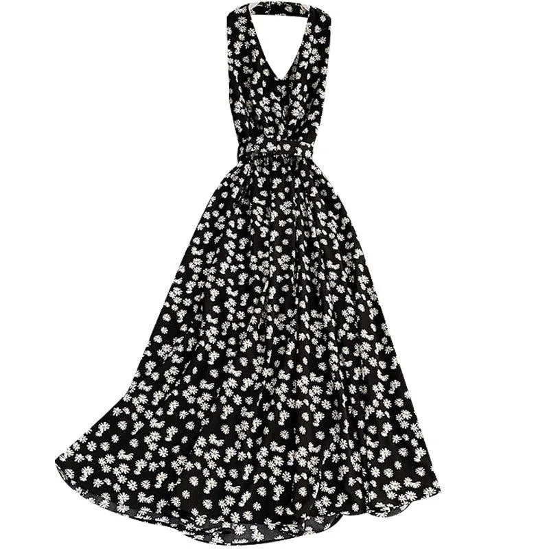 Levoire | Kukka Chiffon Robe à décolleté en V