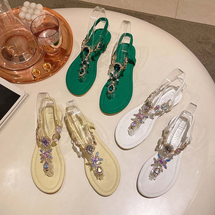 Levoire | Sandales Scintillantes Avec Strass