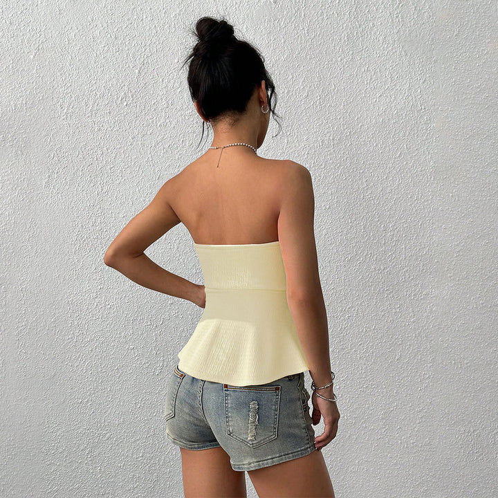 Top Bandeau Femme avec Rassemblées Levoire