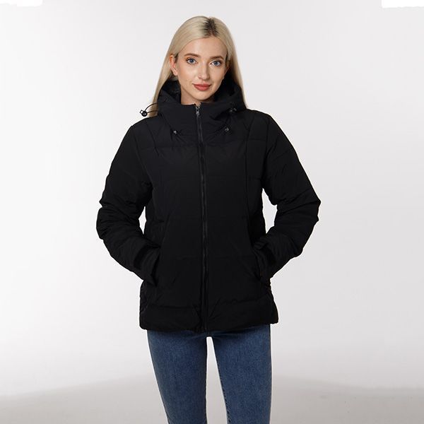 Veste d'hiver matelassée pour femmes avec un matériau extérieur déperlant et une doublure douce Levoire