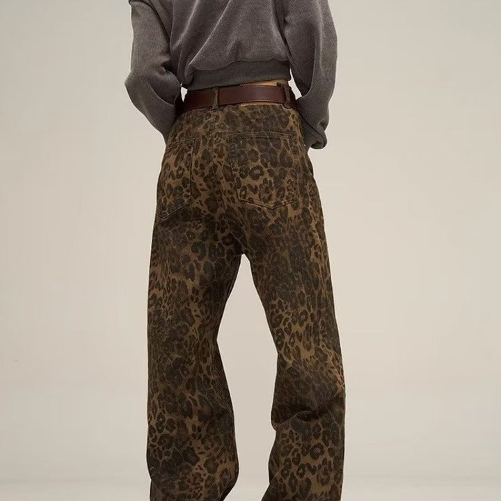 Levoire | Imprimé Léopard Jeans