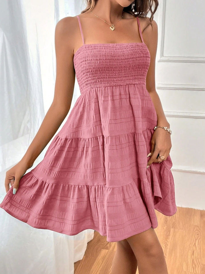 Levoire | Robe Plissée Pour Femmes Rose clair