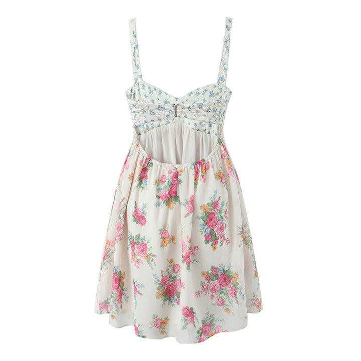 Levoire | Robe de Plage d'Été Sans Bretelles Mini Auringonpaistelema