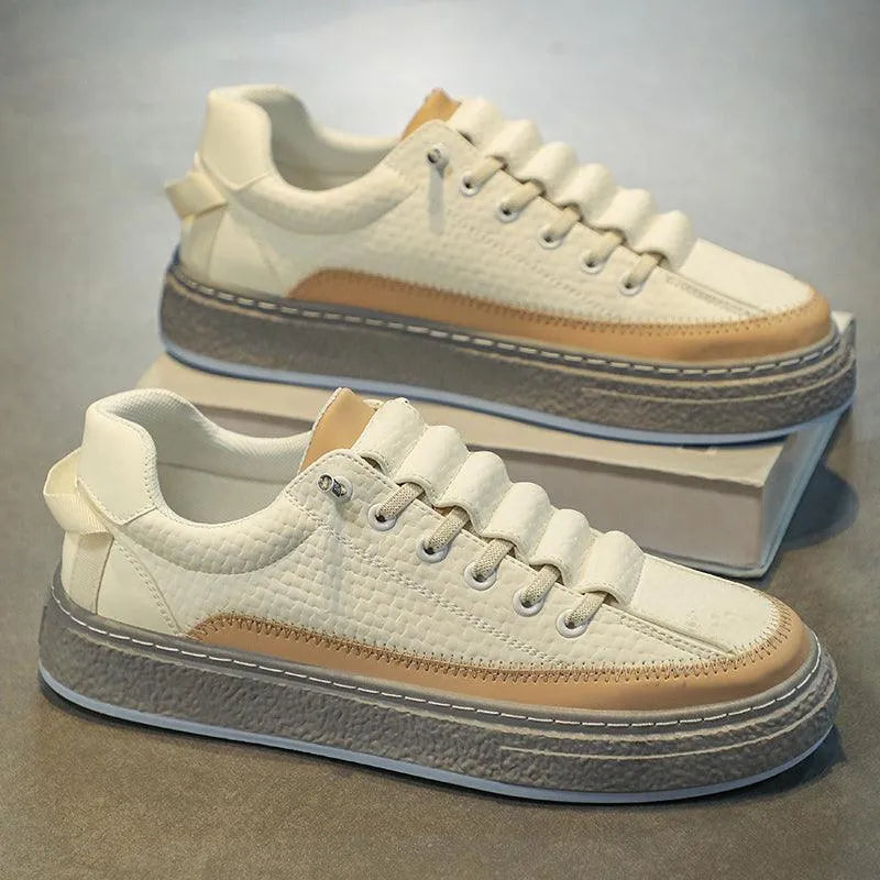 Levoire | Baskets Raw sportives à plateforme Beige
