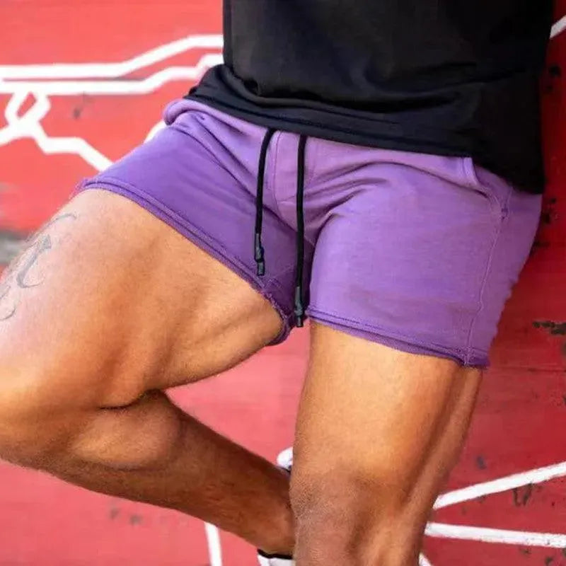 Levoire | Shorts pour hommes Table lumineuse violet foncé