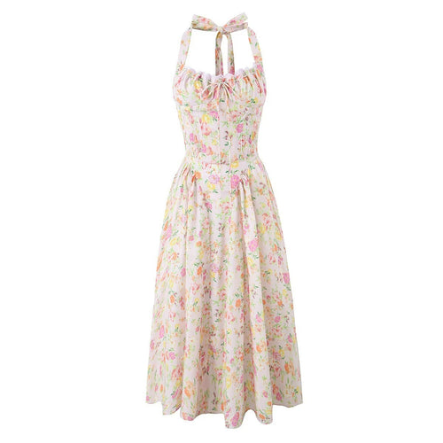 Levoire | Robe Maxime à Dos Nu Romantique