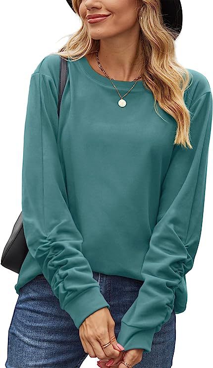 Chemise décontractée à manches longues pour femmes en mélange de coton doux Levoire