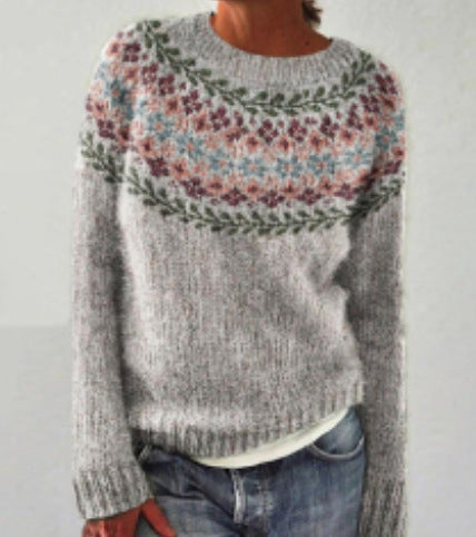 Levoire | Pullover Vintage Gris Vert