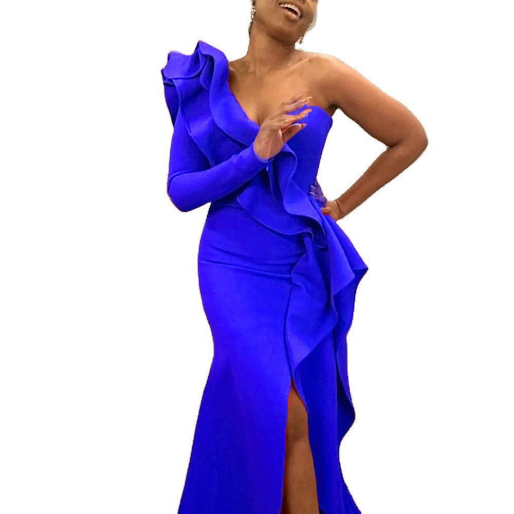 Levoire | Robe de soirée élégante asymétrique