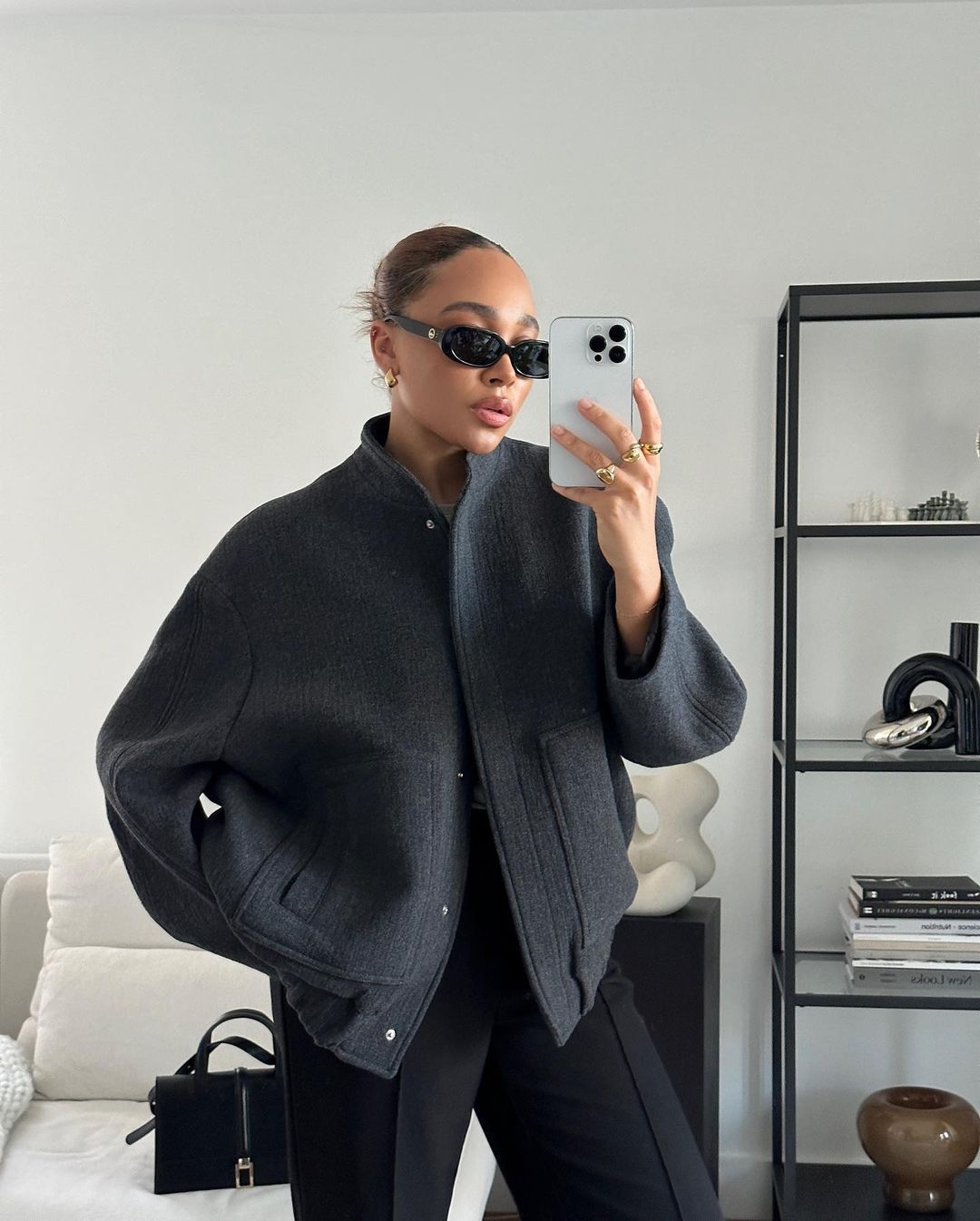 Levoire | Veste générale chic et polyvalente Noir