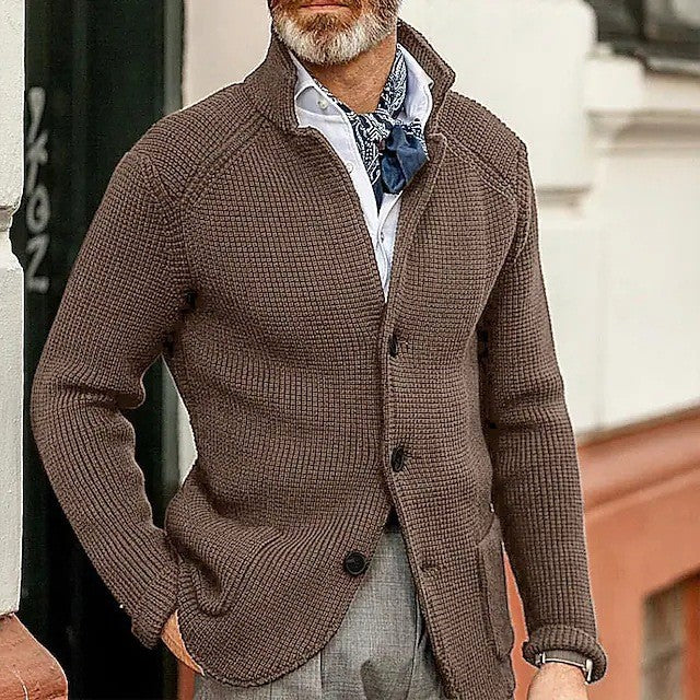 Levoire | Le Gilet Sophistiqué Pour Hommes Marron clair