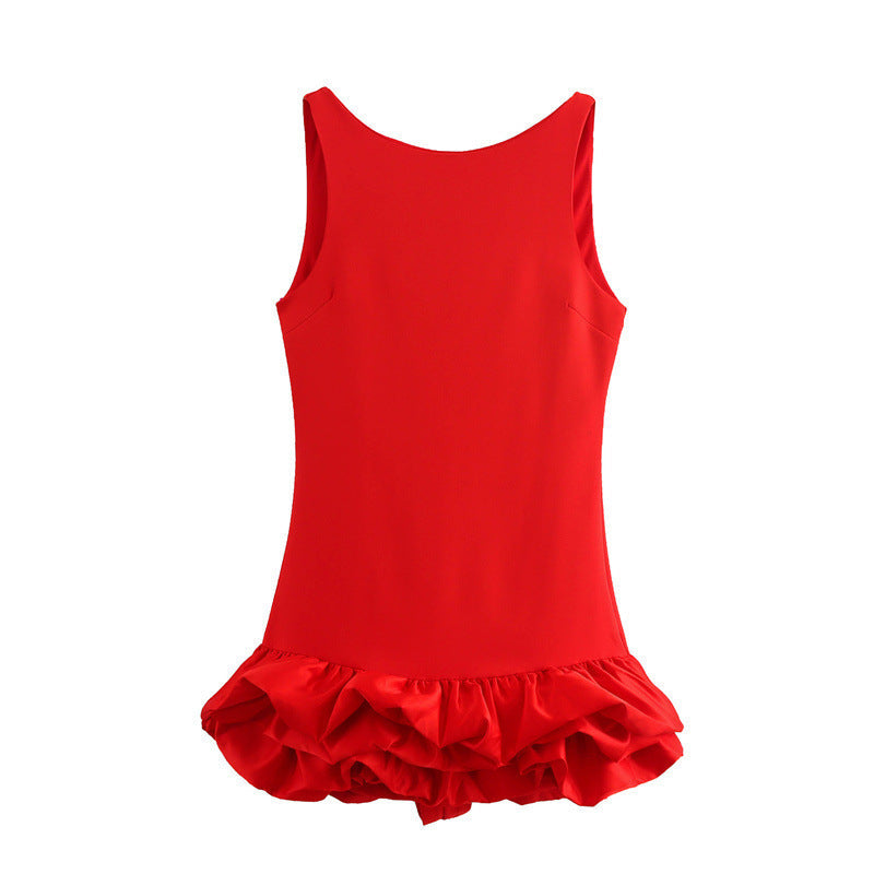 Levoire | Mini robe à volants mignonne