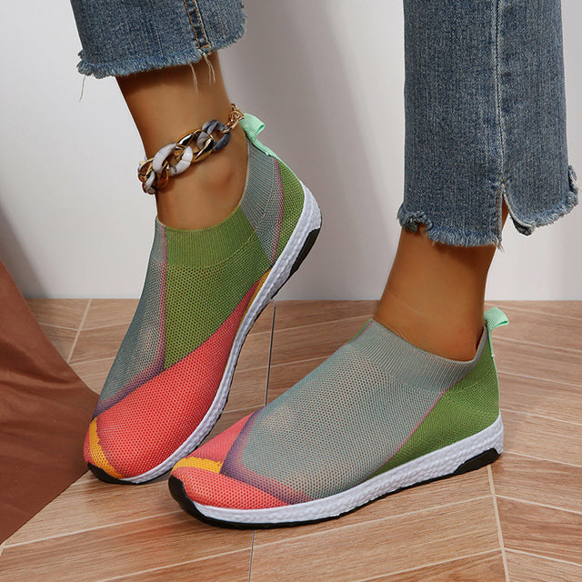 Levoire | Baskets En Couleur Contraste