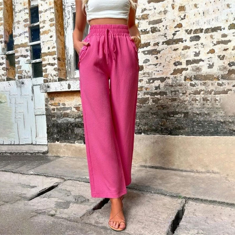 Levoire | Pantalons D'Été Colorés Légers Pour Femmes Avec Jambes Larges