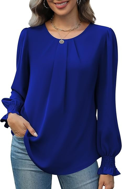 Blouse élégante pour dames avec manches bouffantes Levoire