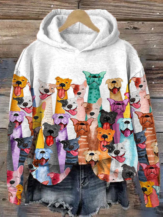 Levoire | Sweatshirt Avec Motif Animal Blanc