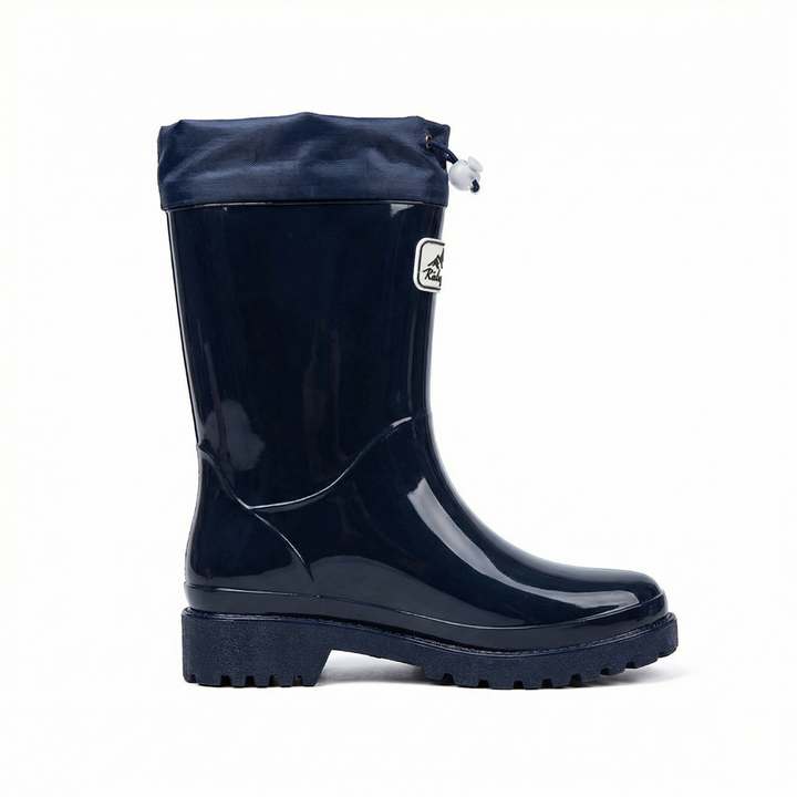 Femmes Bottes en caoutchouc de haute qualité et stylées avec système de lacets réglable Avriane