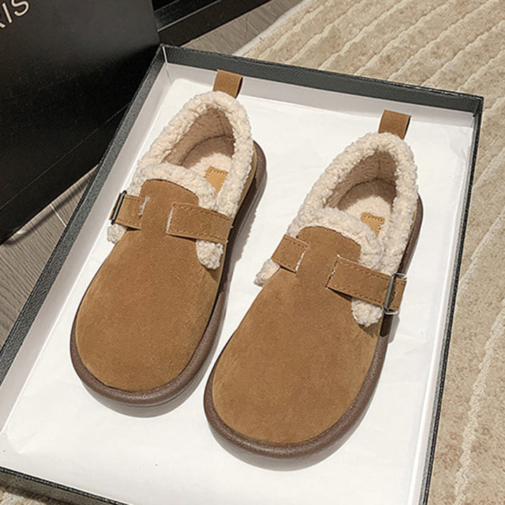 Levoire | Luxe Chaussures Douillettées Avec Boucle Pour Femmes