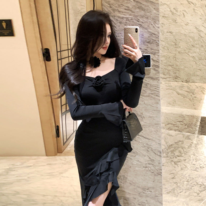 Levoire | Élégant Robe Longue Plissée