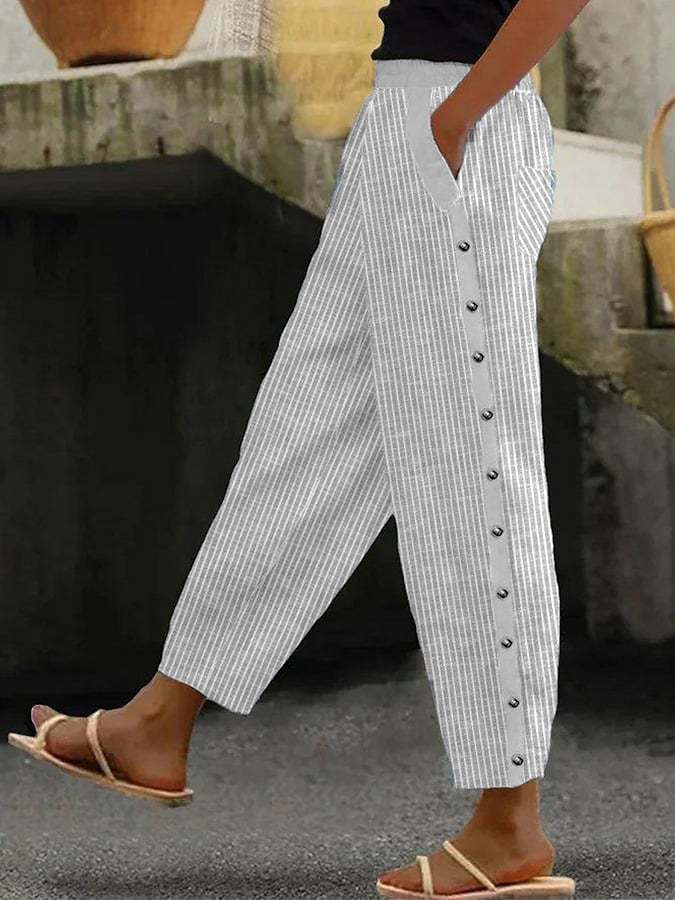 Levoire | Pantalons Décontractés Gris