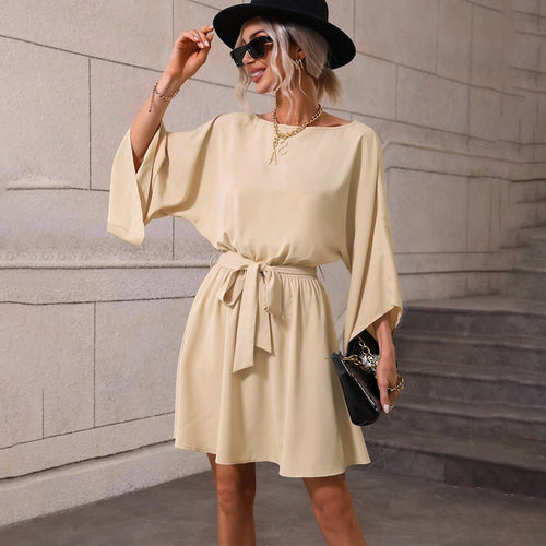 Levoire | Robe longue Jupe courte Robe élégante à manches longues
