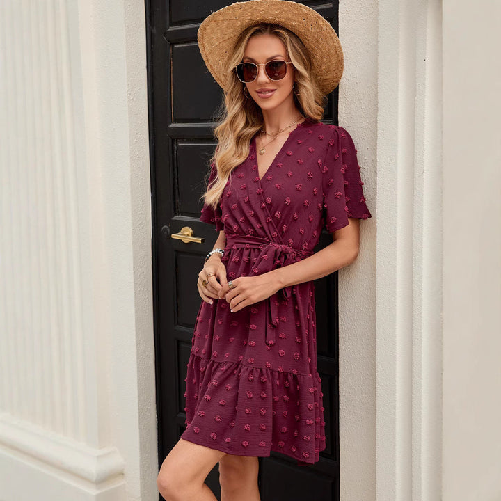 Levoire | Chemise froncée à manches Pom Pom Robes