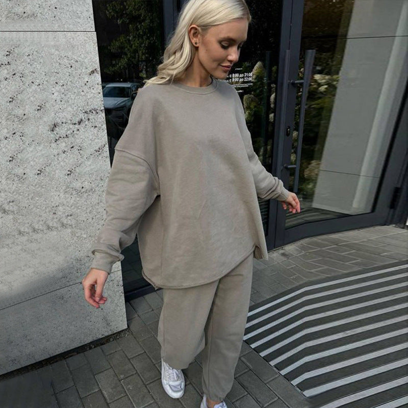 Levoire | Ensemble de Pantalon Élastique à la Mode en Deux Pièces