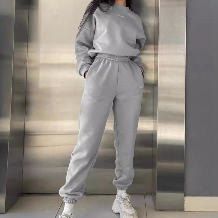 Levoire | Ensemble de sweat-shirt décontracté stylé à la mode à deux pièces