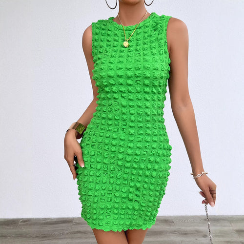Robe mini moulante pour femmes avec design texturé Levoire