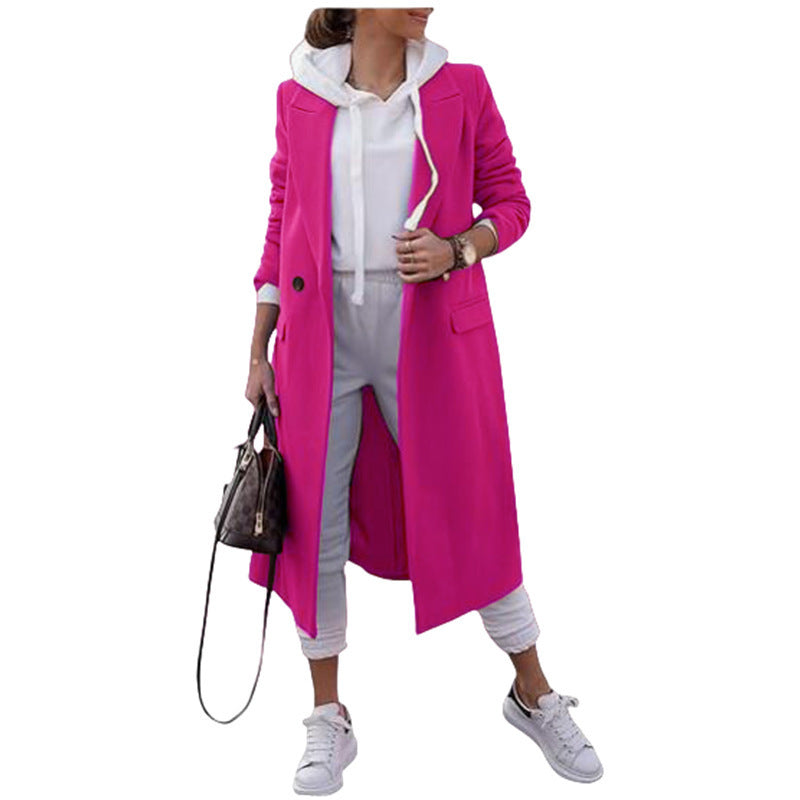 Veste de transition élégante pour femmes avec col chic et poches pratiques Levoire
