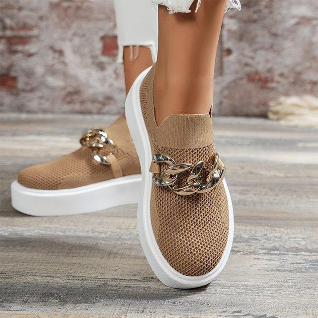 Levoire | Chaussures De Randonnée Respirantes Kett_Detallilla Pour Femmes Khaki