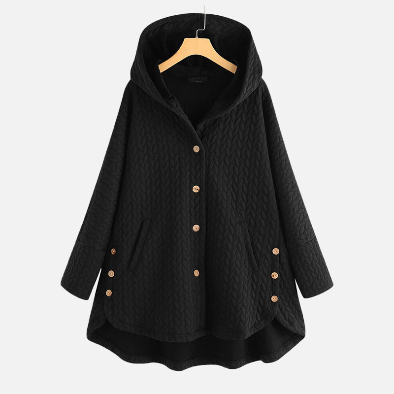 Levoire | Manteau classique et chaud Noir