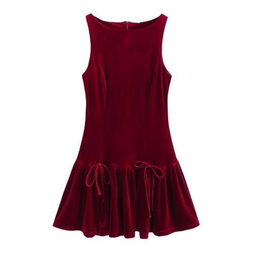Levoire | Brillant fleur Imprimé floral de printemps frais mini robe