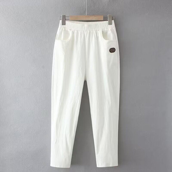 Levoire | Pantalons D'Été Confortables Et Légers Pour Femmes Blanc
