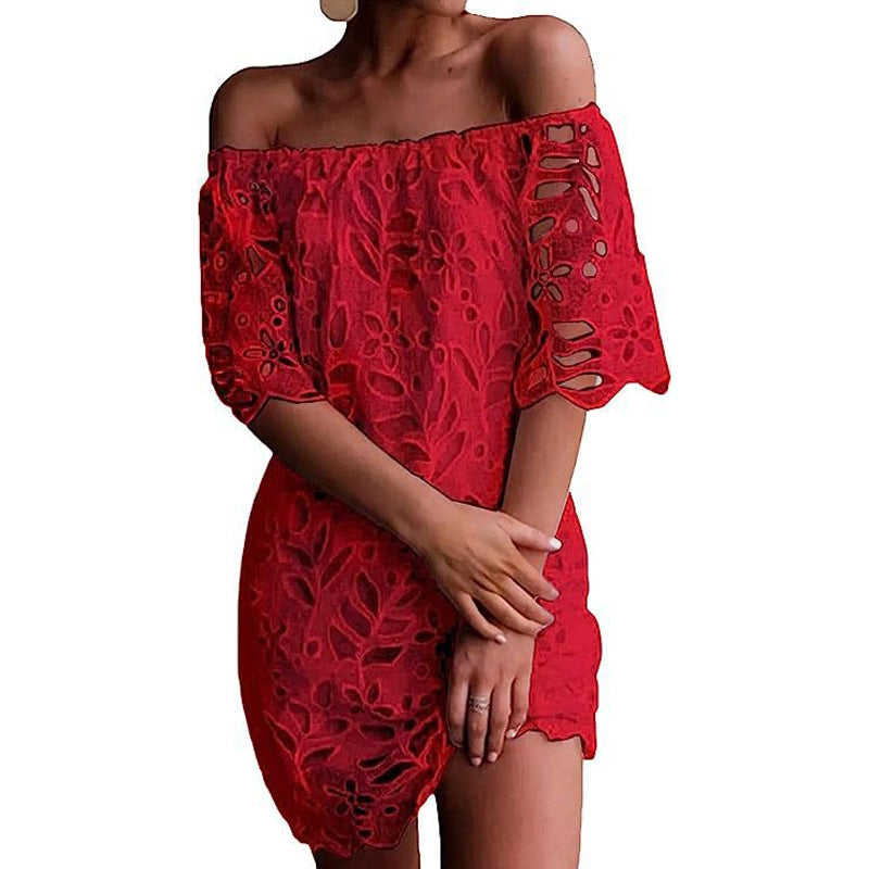 Levoire | Jupes courtes de mode élégantes sans bretelles Rot