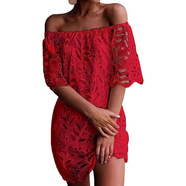 Levoire | Jupes courtes de mode élégantes sans bretelles Rot
