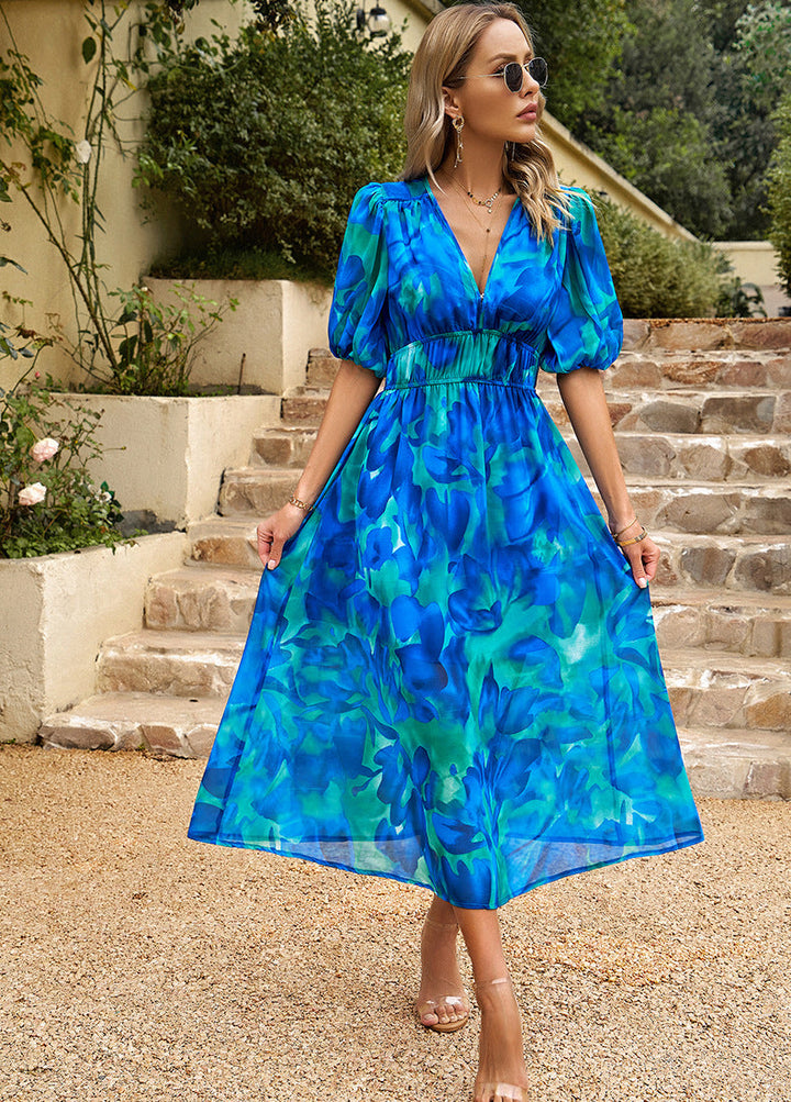 Levoire | Élégante Robe Fleurie