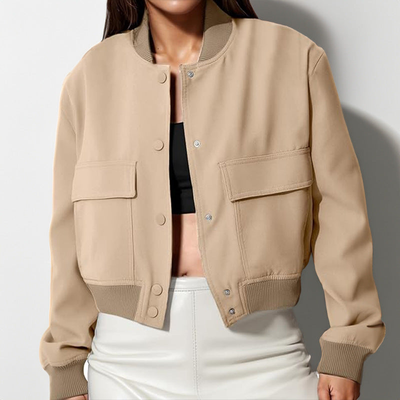 Veste Bomber imprimée artistique pour femmes Levoire
