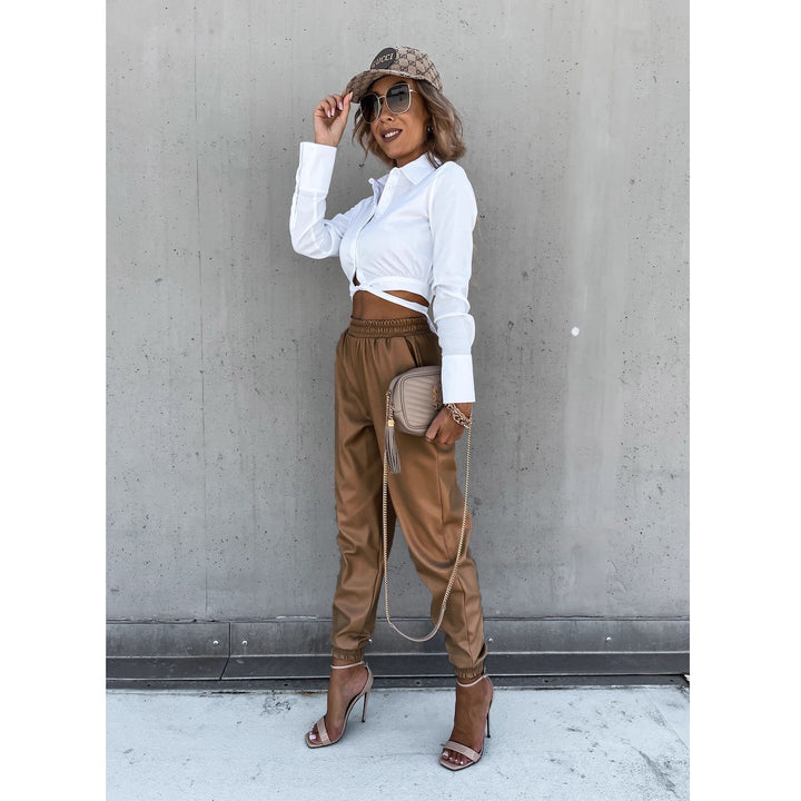 Pantalons de jogging confortables pour femmes avec taille élastique et poches pratiques Levoire