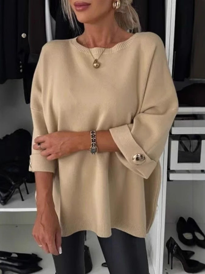 Levoire | Blouse En Tricot Stylée Beige