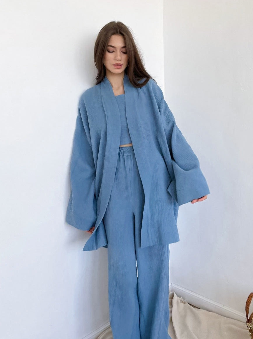 Levoire | Ensemble Deux Pièces À Manches Longues Et Pantalon Ample