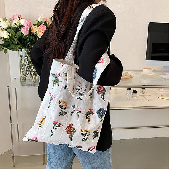 Levoire | Sac Avec Fleurs Brodées