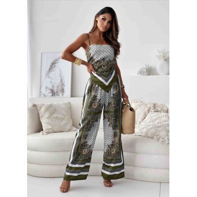 Levoire | Ensemble Toppari Amazon Print Toppari Pantalons Ensemble